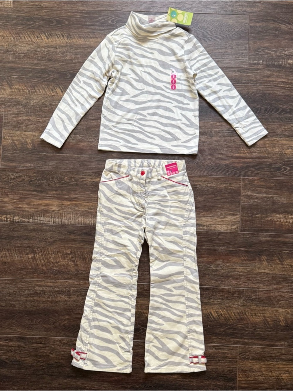 NWT Vintage Gymboree 2 pc Pants Shirts Outfit 6